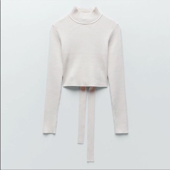 Zara backless sweater RARE - Picture 3 of 5